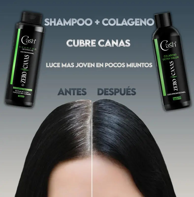 Shampoo Cubre Canas + Obsequio Tratamiento