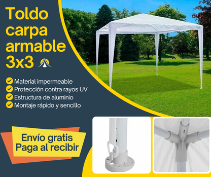 Toldo Carpa Armable