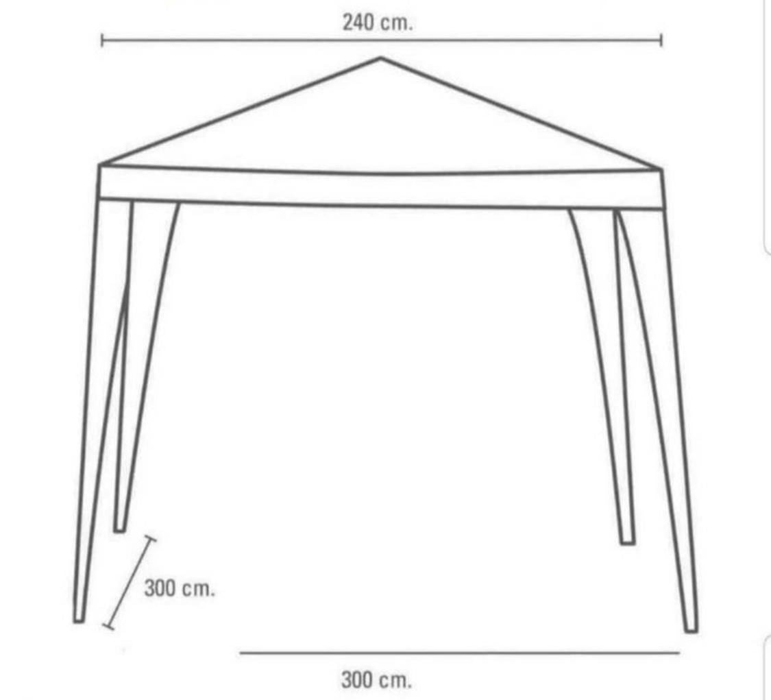 Toldo Carpa Armable