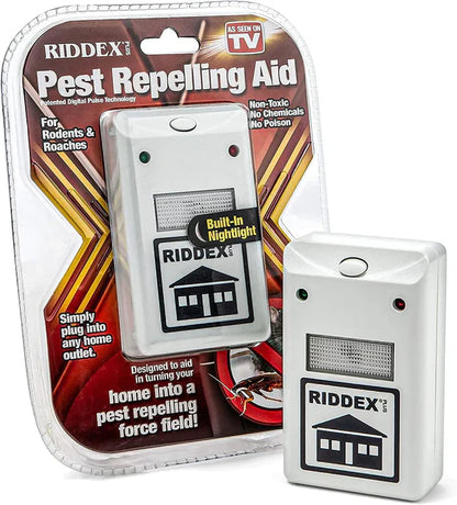 Repelente Ultrasonico Electrico Riddex roedores